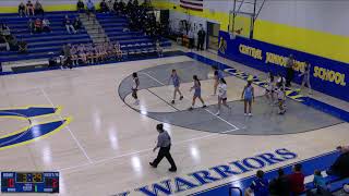 Central Junior High vs WashingtonCentral Junior High vs Washington Girls JuniorVarsity Basketball [upl. by Nirrac]