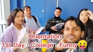 New Zealand International Student vlogs  Orientation Day Student Life in New Zealand Study Visa [upl. by Trela]