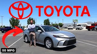 2025 Toyota Camry LE Dirt Cheap and Over 50 MPG [upl. by Yahsel346]