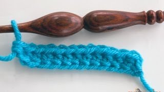 How to Crochet Foundation Half Double Crochet Right Handed [upl. by Tower]