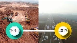 Kannur Airport Runway Construction  Timeline [upl. by Kat]