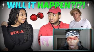 KSI quotAM I BOXING LOGAN PAULquot REACTION [upl. by Lenni]