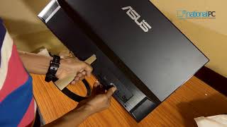 ASUS VZ249H 24inch FHD IPS UltraSlim Monitor  Review and Unboxing Hindi Audio [upl. by Ellynad749]