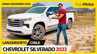 La Chevrolet Silverado 2023 debuta en Chile estrenando la inédita versión offroad ZR2 de 62L [upl. by Calise346]