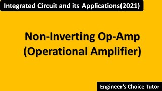 Noninverting OPAMP [upl. by Jillana537]