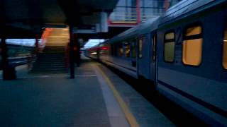 PKP intercity train arrives in Czestochowa Poland [upl. by Argela106]