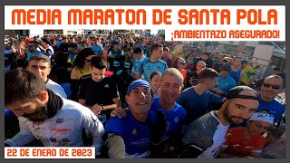 🏃🏽 MEDIA MARATÓN DE SANTA POLA 2023 🏃🏽 running carreras mediamaraton santapola correr [upl. by Dougherty823]