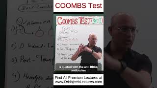 COOMBS Test shortvideo shorts drnajeeb lecture [upl. by Swanhildas]