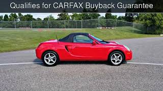 2003 Toyota MR2 Spyder Used Cars  PalmettoFL  20190326 [upl. by Benedikt16]