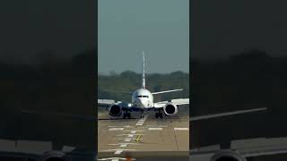 SunExpress Boeing 737 MAX8 landet am Flughafen Düsseldorf [upl. by Eudocia]