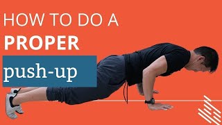 Do PushUps with Proper Form [upl. by Helfant]