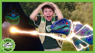 Watch Out The Dinomaster is Stealing the Dinos  TRex Ranch Dinosaur Videos for Kids [upl. by Bunce317]