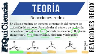 Reacciones orgánicas Redox Confinamiento [upl. by Hsirap]