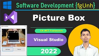 How to Implement Picture Box in Visual Studio C Dot NetFramework 2022  Windows app Development [upl. by Netsreik837]