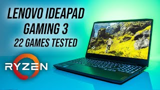 Lenovo IdeaPad Gaming 3 Ryzen 4600H1650 Ti 22 Game Test [upl. by Miuqaoj857]