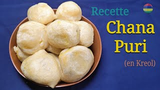 Recette Chana Puri Mauricien Facile en Kreol 🇲🇺  Special Ramadan 2022 [upl. by Lynda]