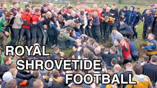 Ashbourne Royal Shrovetide Football  2022 ⚽️ [upl. by Ier]