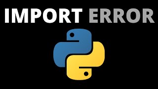 How to Fix quotNo Module Namedquot Error in Python  Python Tutorial [upl. by Auvil]