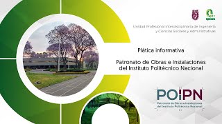 Plática informativa del POI  IPN [upl. by Elyod]