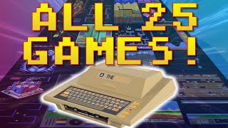 All 25 Atari 400 Mini Games Hidden Gems and Classics [upl. by Ressan998]