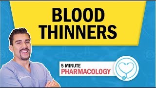 Pharmacology  Anticoagulants amp Antiplatelets blood thinners for nursing RN PN MADE EASY [upl. by Dympha635]