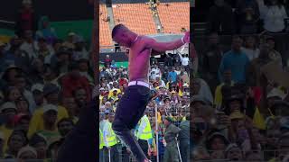 TOSS performing “Umlando” at the ANC Final Rally [upl. by Abebi]