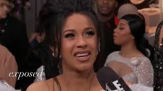 Cardi B interview but it’s AWKWARD [upl. by Firmin]