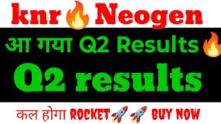 knr construction share news🔥neogen chemicals latest news Q2 results [upl. by Rudd]