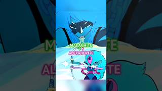 malachite Vs alexandrite 💚💘 malachite vs alexandrite stevenuniverse fypシ゚viral like edit [upl. by Ymia168]