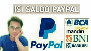 CARA MUDAH ISI SALDO PAYPAL MELALUI ATM amp INTERNET BANKING [upl. by Blake199]