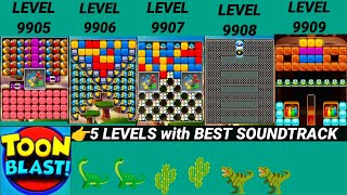 Toon blast 99059909 🌿5 Levels Conspiracy 🐊 [upl. by Sidwel]