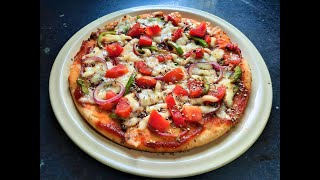 Cheesy Pizza RecipeHomemade Pizza Recipe BY KITCHEN WITH HALIMA [upl. by Jacinda799]