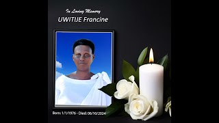 UMUHANGO WO GUHEREKEZA BWA NYUMA UWITIJE Francine [upl. by Hammel]