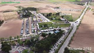 La Romería de Tomelloso 2022 desde ela aire [upl. by Ynnal210]