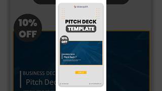 Dont Just Pitch Conquer With This Pitch Deck Template ytshorts template [upl. by Adnolrehs]