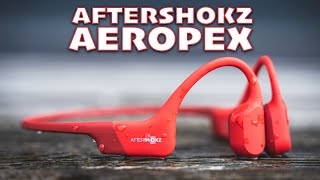 Aftershokz Aeropex Review  Bone Conduction Headphones [upl. by Assinna641]