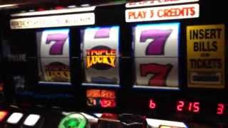 IGT S2000 Triple Lucky 7s slot machine with Quack Shot Sound SIMM [upl. by Ormand866]