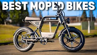 Top 5 Moped Style Electric Bikes 2024  Best Moped Style Electric Bikes [upl. by Sierra303]