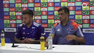 🦊🎙️ ENTREVISTA  Wesley Carvalho e Matheus Henrique  Libertad 0 x 2 Cruzeiro [upl. by Sonnnie528]