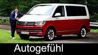 VW Multivan T6 Generation Six FULL REVIEW Volkswagen Bulli  Autogefühl [upl. by Llednahs]