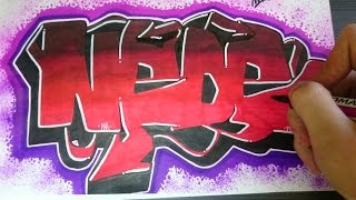 Como mejorar un graffiti con efectos  Block letters [upl. by Asseneg467]