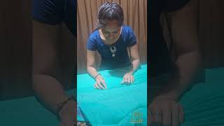 Saree PrePleating MakeupArtistMadurai trendingreels trendingshorts madurai [upl. by Amitarp]