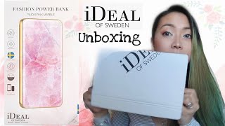 Ideal Of Sweden Unboxing Fashion Power Bank [upl. by Idnor535]