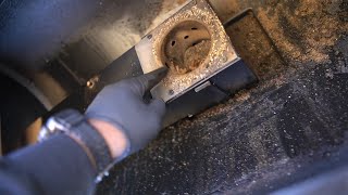 Cleaning the Pit Boss 1150 Pellet Grill  Dad Life [upl. by Barkley]