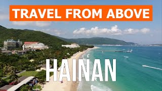 Hainan from drone  Aerial footage video 4k  China Hainan Island from above [upl. by Wilona]