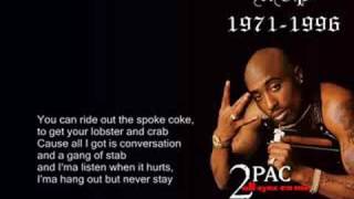 2pac Rather be ya Nigga with lyrics [upl. by Allys]