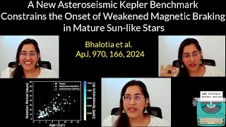 AAS Journal Author Series Vanshree Bhalotia on 2024ApJ970166B [upl. by Laurianne]