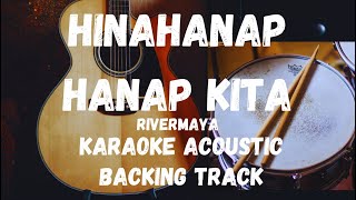 HINAHANAP HANAP KITARIVERMAYA KARAOKE ACOUSTIC VERSIONBACKING TRACK [upl. by Areikahs]