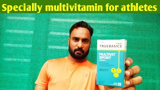 Multivitamin for athletes  Truebasics multivit sport [upl. by Eletnahs134]