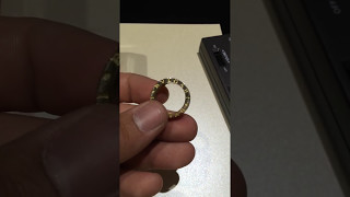 Alianças em Ouro 18k 750 Modelo Bvlgari Máquina 3D de joias [upl. by Casta]